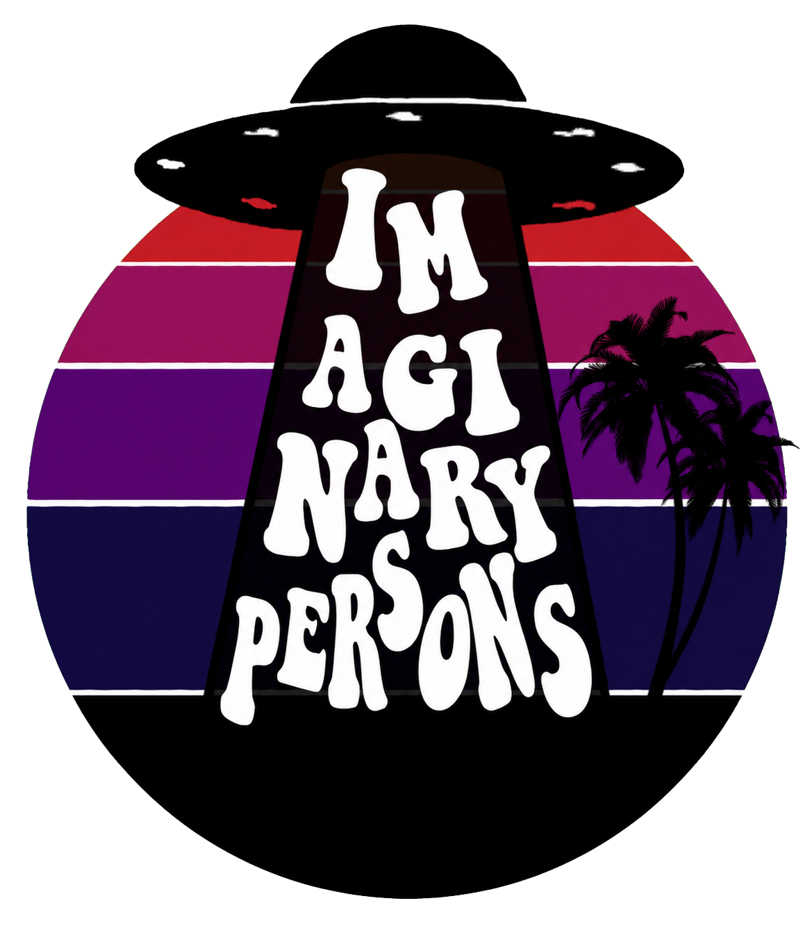 Imaginary Persons UFO logo